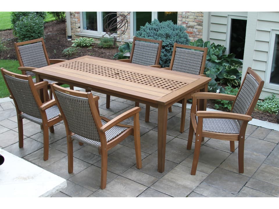 Eucalyptus Wood Dining Set