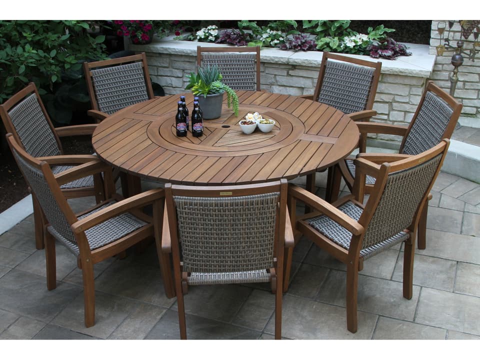Eucalyptus Wood Dining Set