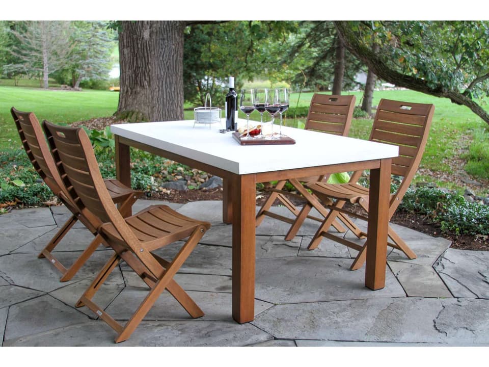 Eucalyptus Wood Dining Set