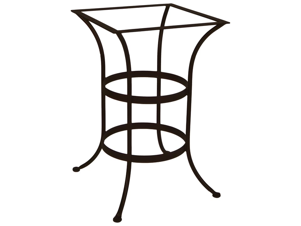 Wrought Iron Square Counter Table Base