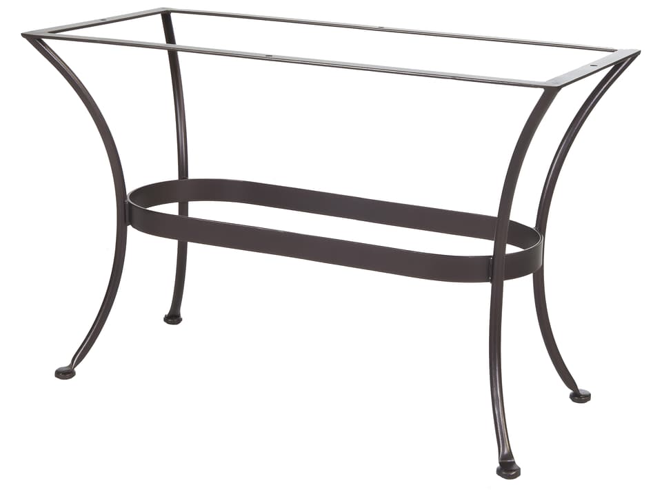 Standard Table Base Wrought Iron Rectangular