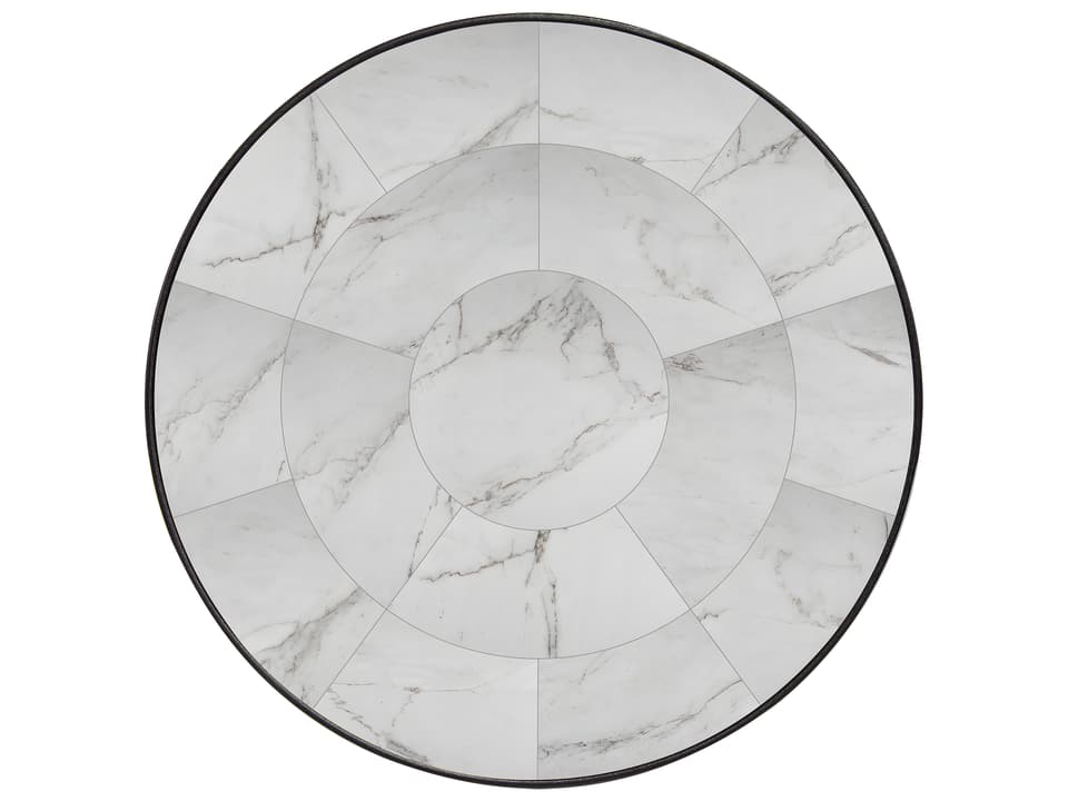 54-Inch Round Porcelain Tile Table Top