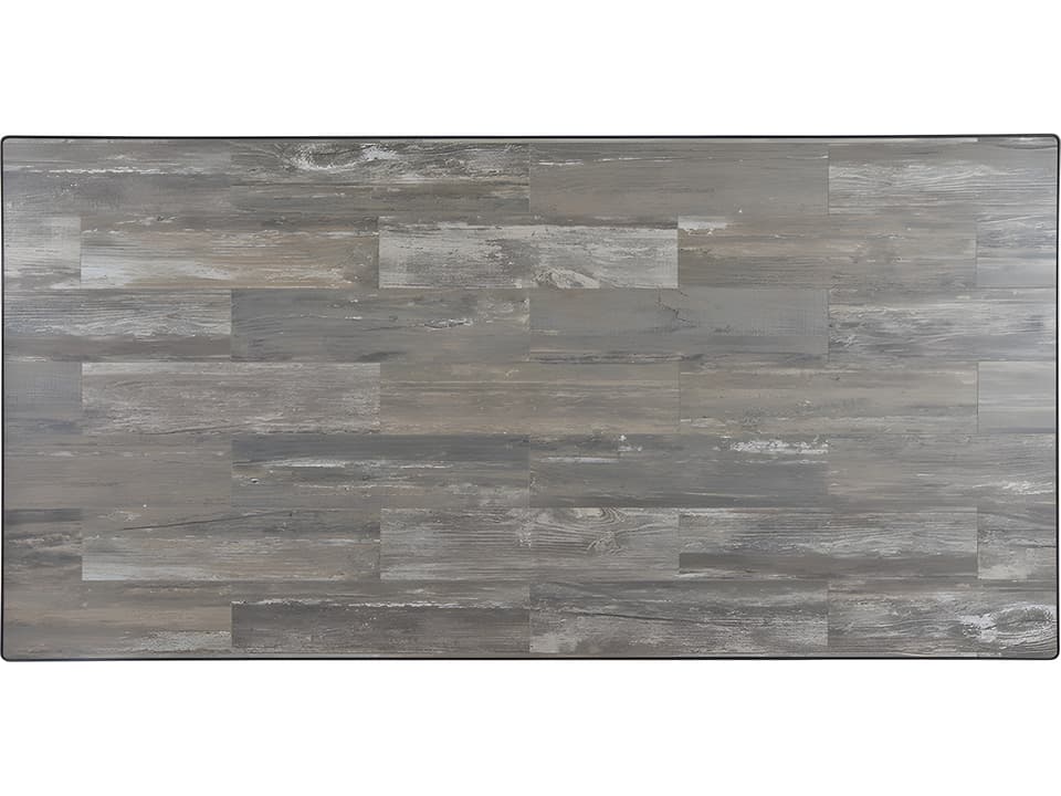 Reclaimed Porcelain 36 x 58 Inch Rectangular Table Top