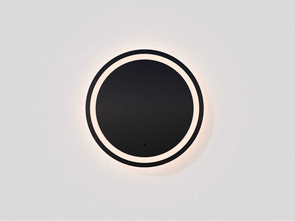 Spectrum Round Wall Mirror with Tunable LED Lighting and Defogger