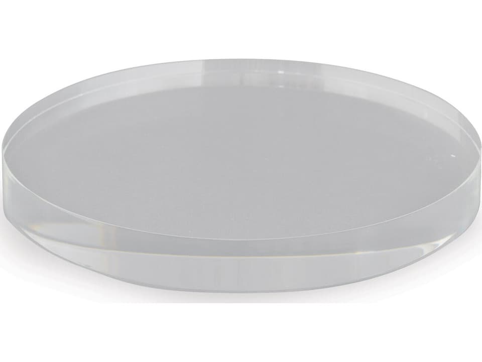 Acrylic Stand Round 7"D (Set Of 2)