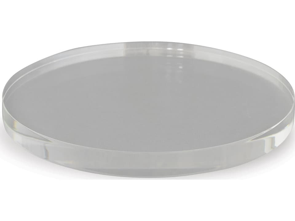 Clear Acrylic Round Display Stand Set of 2