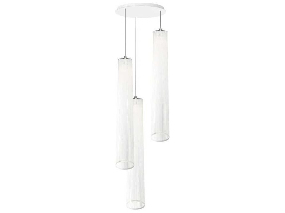 Solis 3-Light Chandelier with Dimmable Pendants