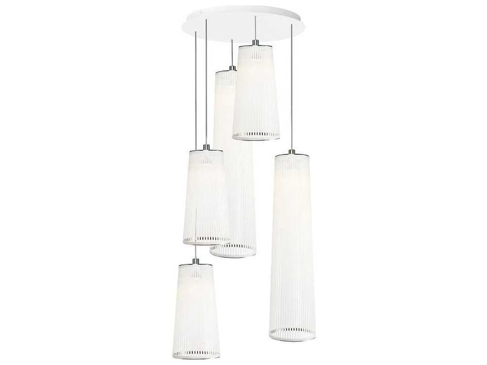 Solis 5-Light Mixed Pendant Chandelier