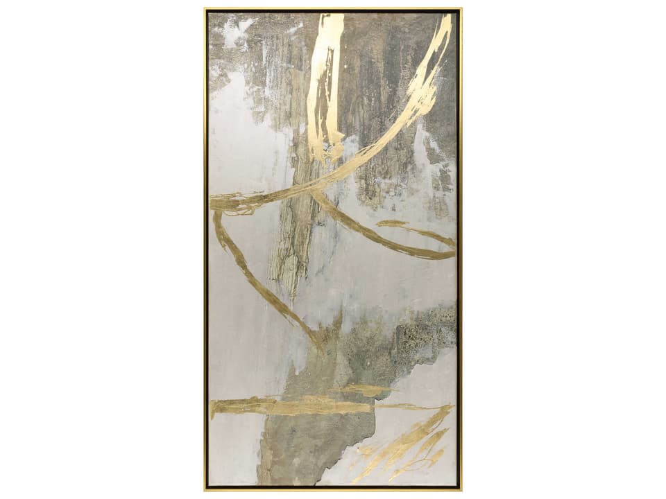 Metallic Expression II Hand Embellished Giclee Wall Art
