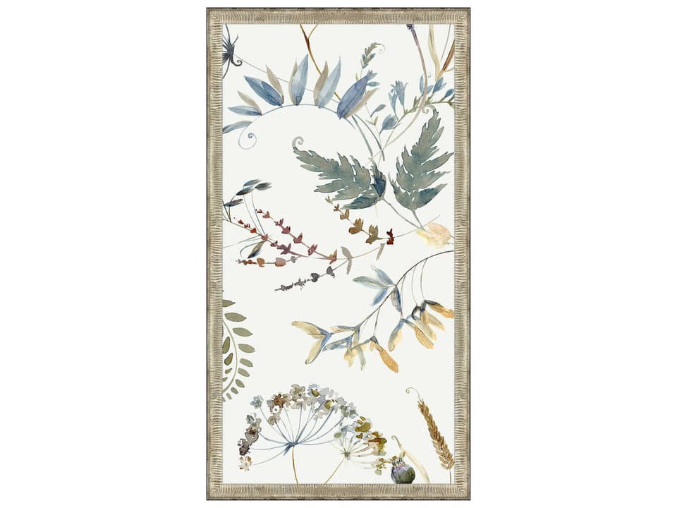Nature's Gift II Green Botanical Framed Wall Art