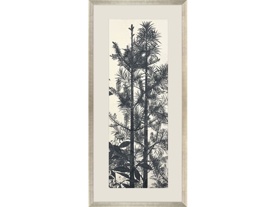 Paragon Wooded Landscape Framed Wall Art — Scenic Vintage Print