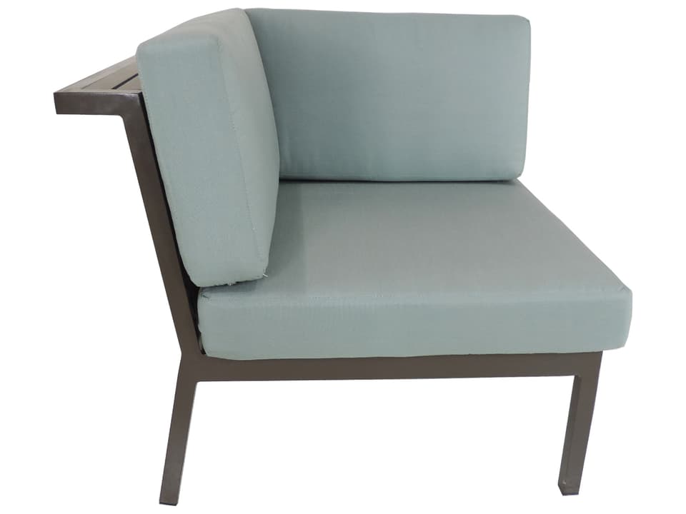 Riviera Geo Aluminum Corner Chair