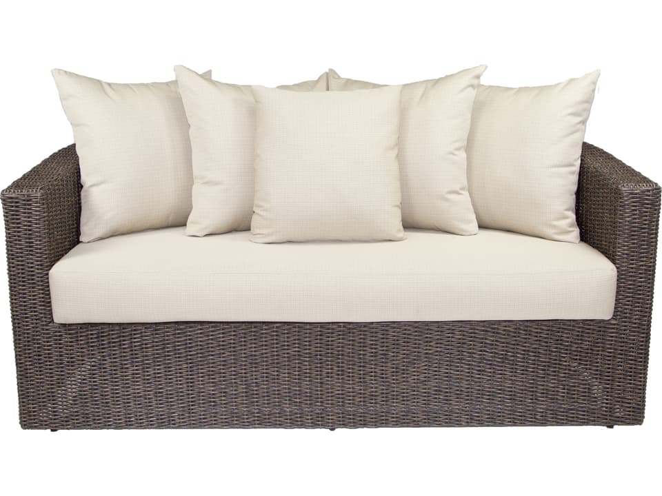 Palomar Outdoor Sofa with Sunbrella Cushions