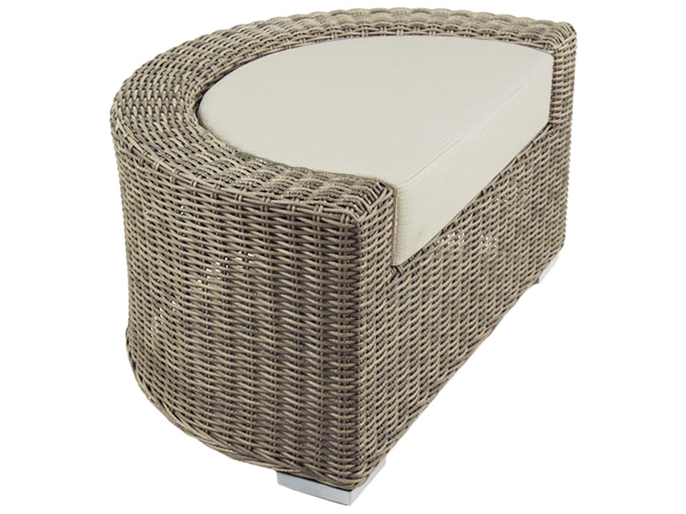 Palomar Outdoor Ottoman with Sunbrella Cushion