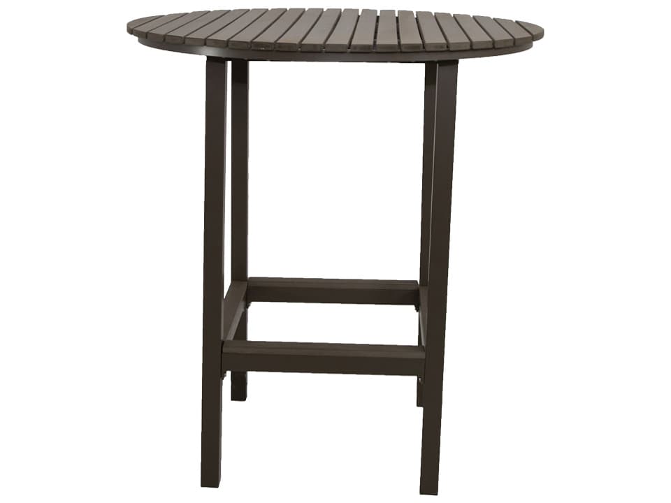Riviera Round Bar Table in Grey