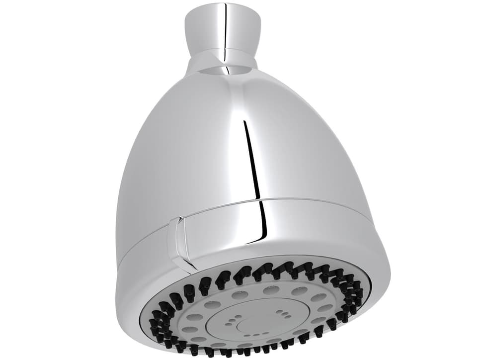 6-Function Multi-Function Showerhead with Swivel Inlet in Polished Chrome