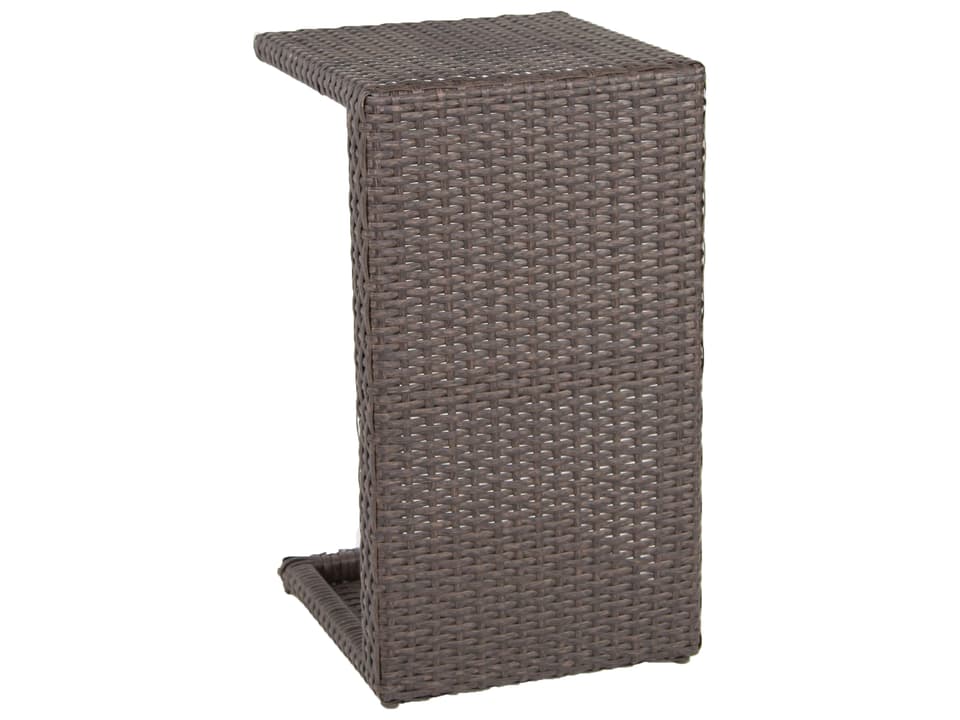 Signature Utility Table in Natural Wicker