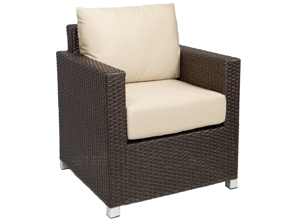 Venice Outdoor Club Chair with Sunbrella Cushions