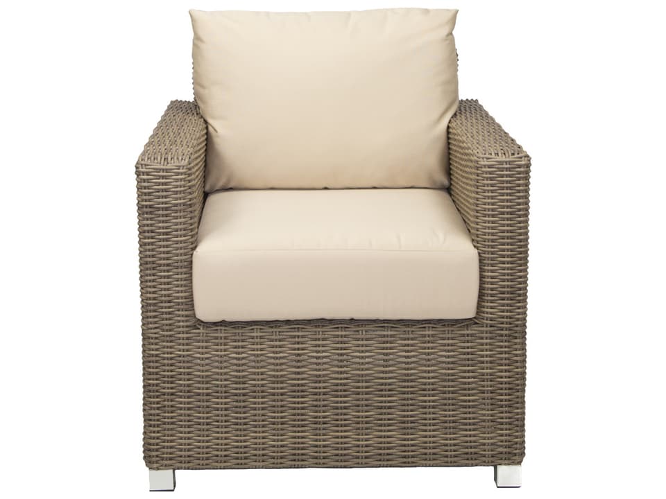 Venice Polyethylene Wicker Outdoor Club Chair