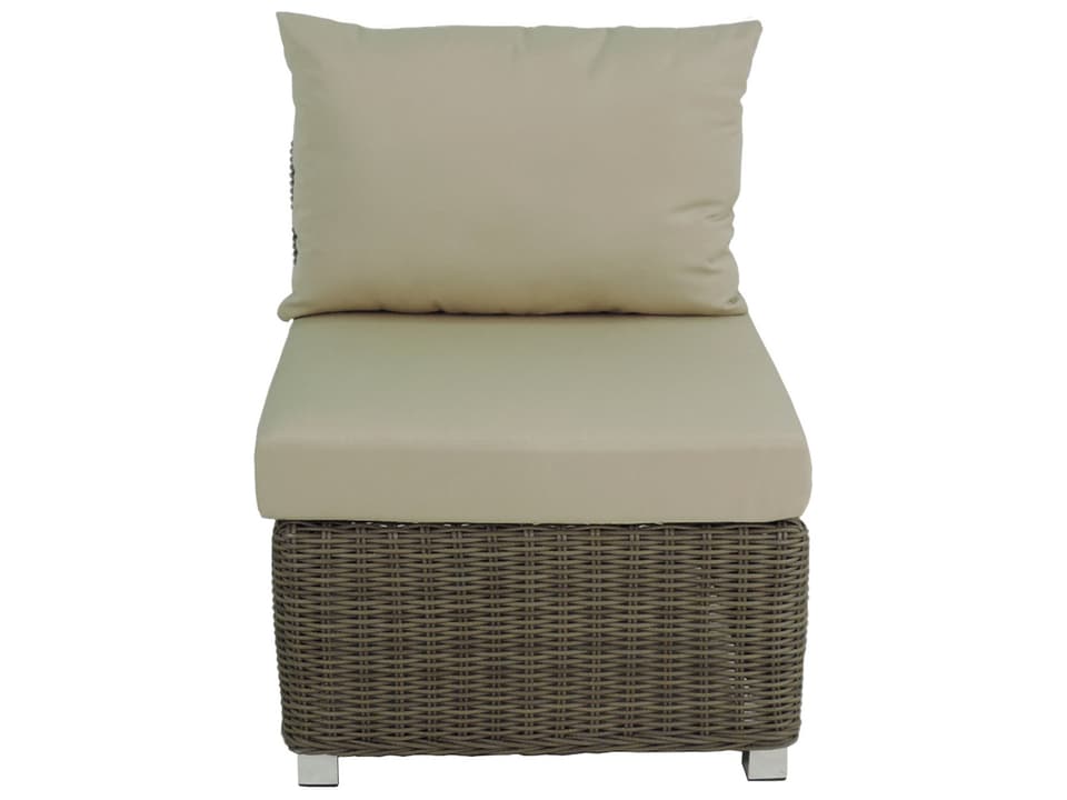 Venice Club Chair with Grey Wicker