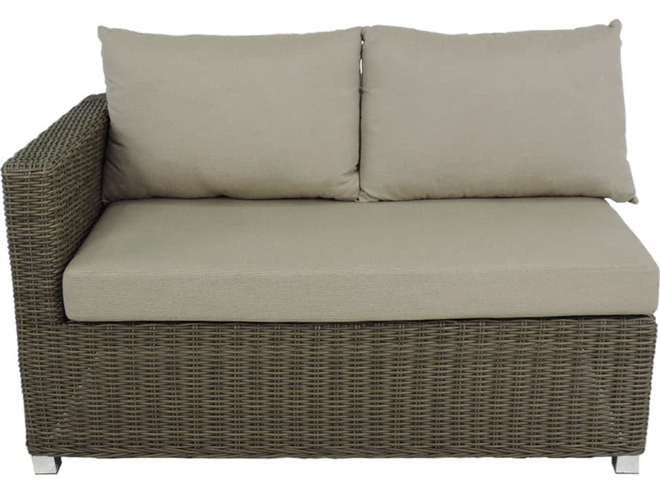 Venice LAF Outdoor Loveseat in Grey