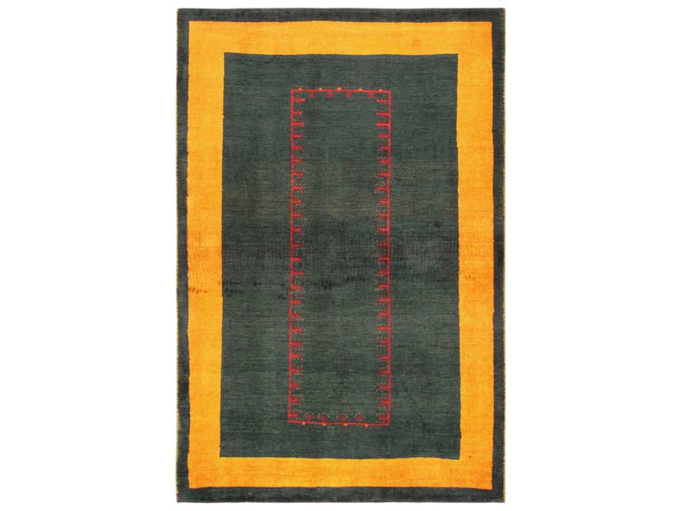 Tribal Bordered Area Rug