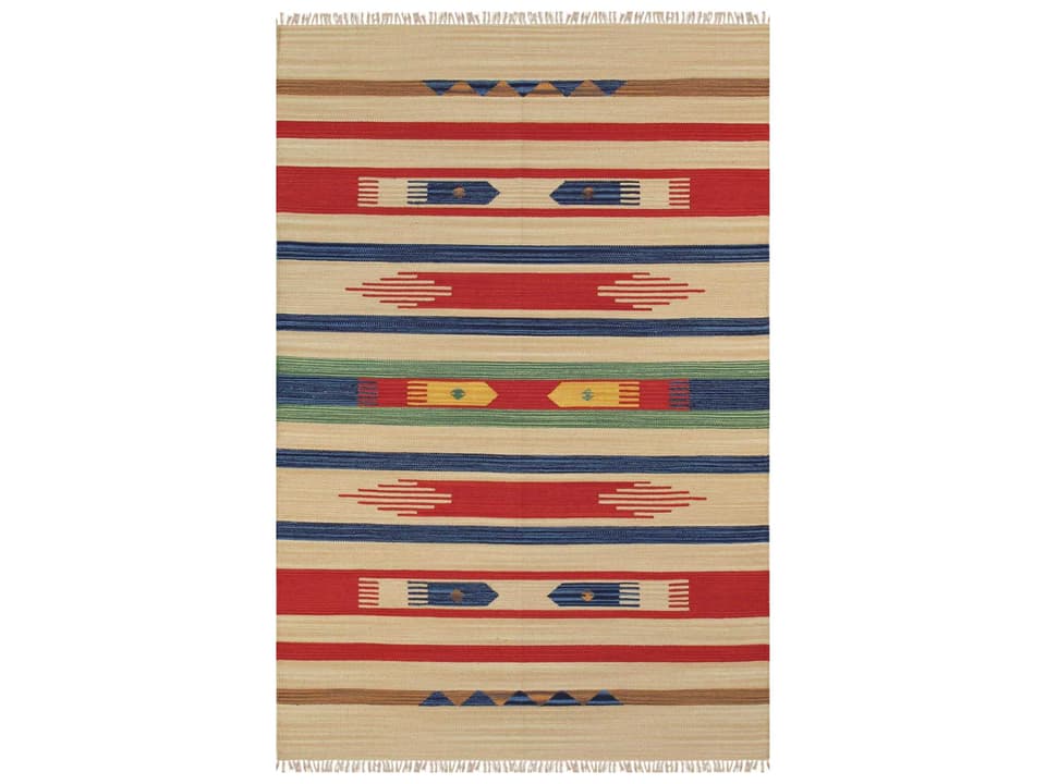 Anatolian Flatweave Southwestern Area Rug