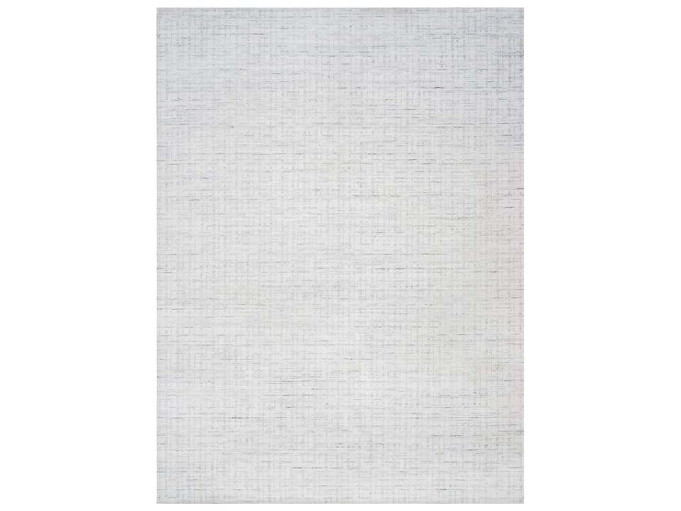 Slate Geometric Hand-Loomed Area Rug