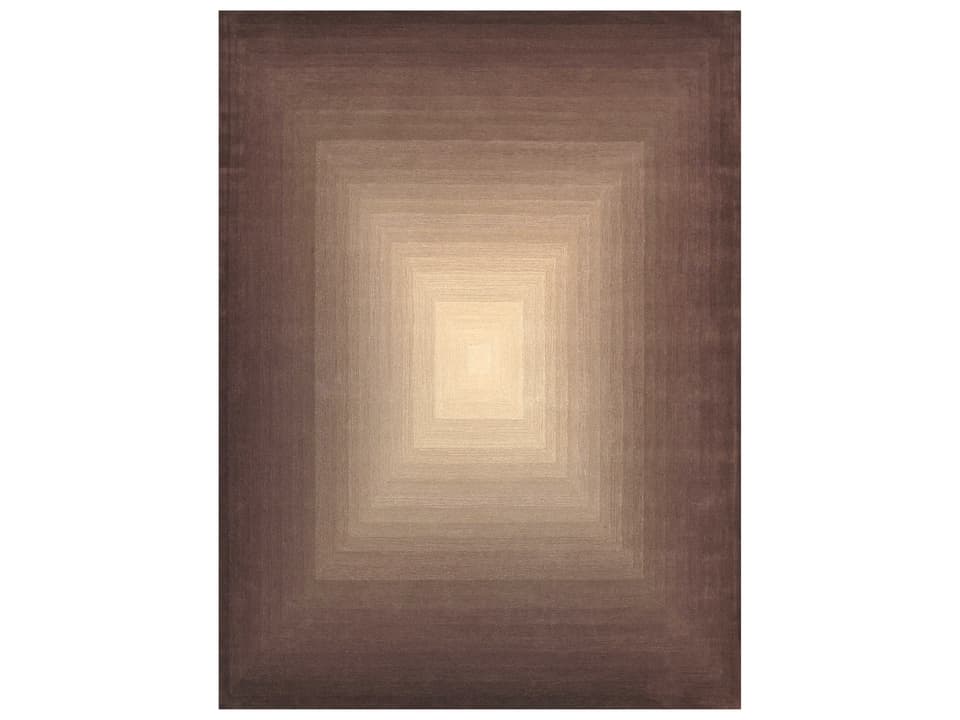 Rodeo Geometric Hand-Tufted Wool and Bamboo Silk Area Rug