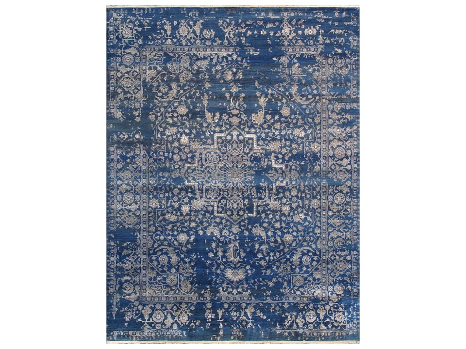 Transitional Bordered Area Rug