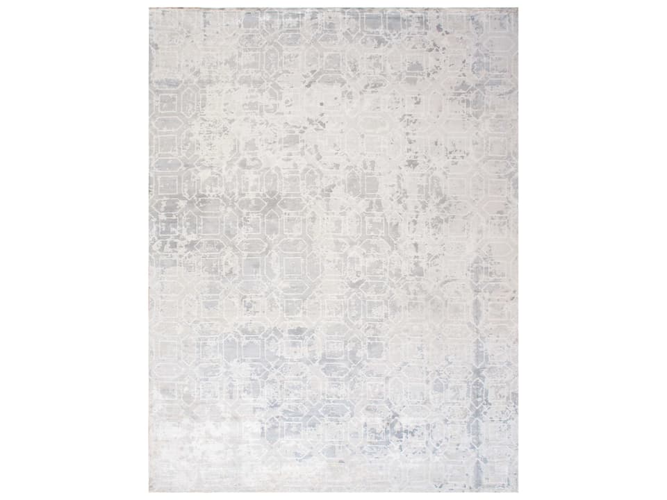 Beverly Abstract Bamboo Silk Hand-Loomed Area Rug