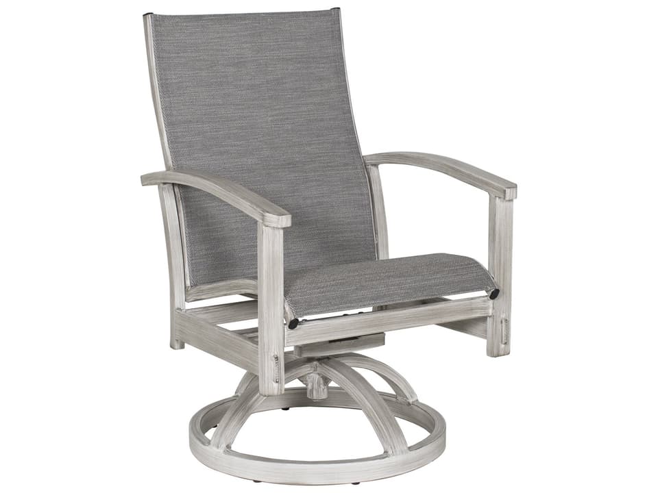Biltmore Antler Hill Sling Swivel Rocker Dining Arm Chair