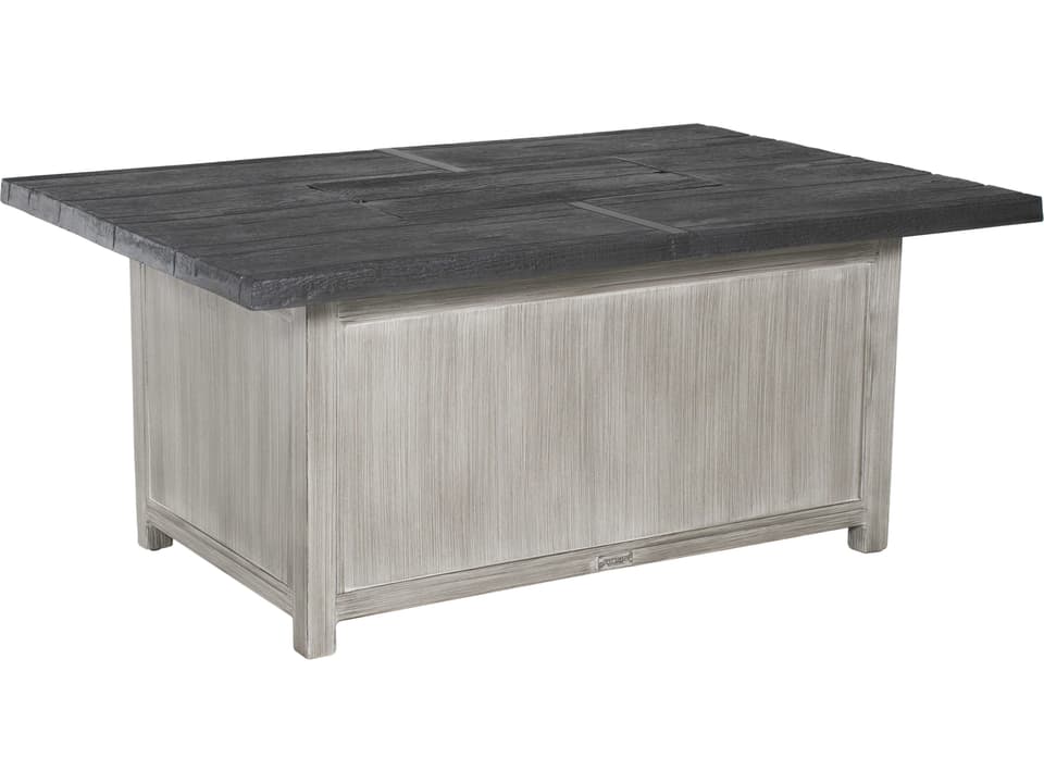Biltmore Antler Hill 52 Inch Rectangular Coffee Fire Pit Table