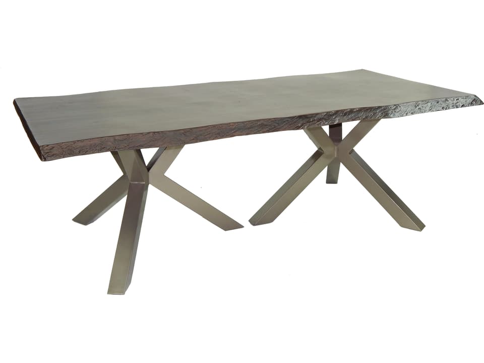 Altra 86-Inch Rectangular Cast Aluminum Dining Table