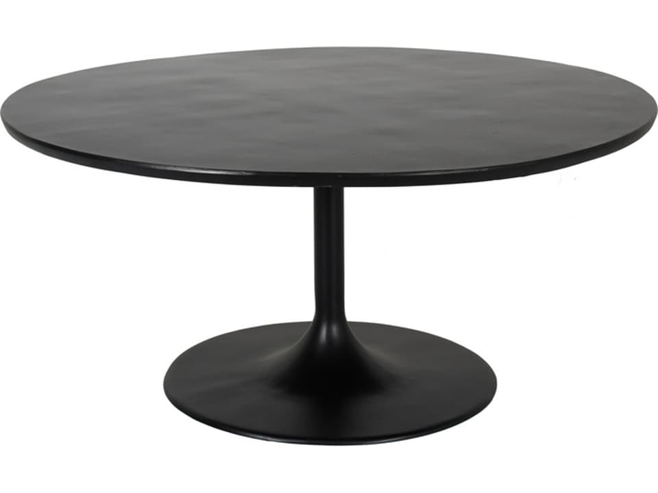 Tulip 60-Inch Round Outdoor Dining Table Cast Aluminum