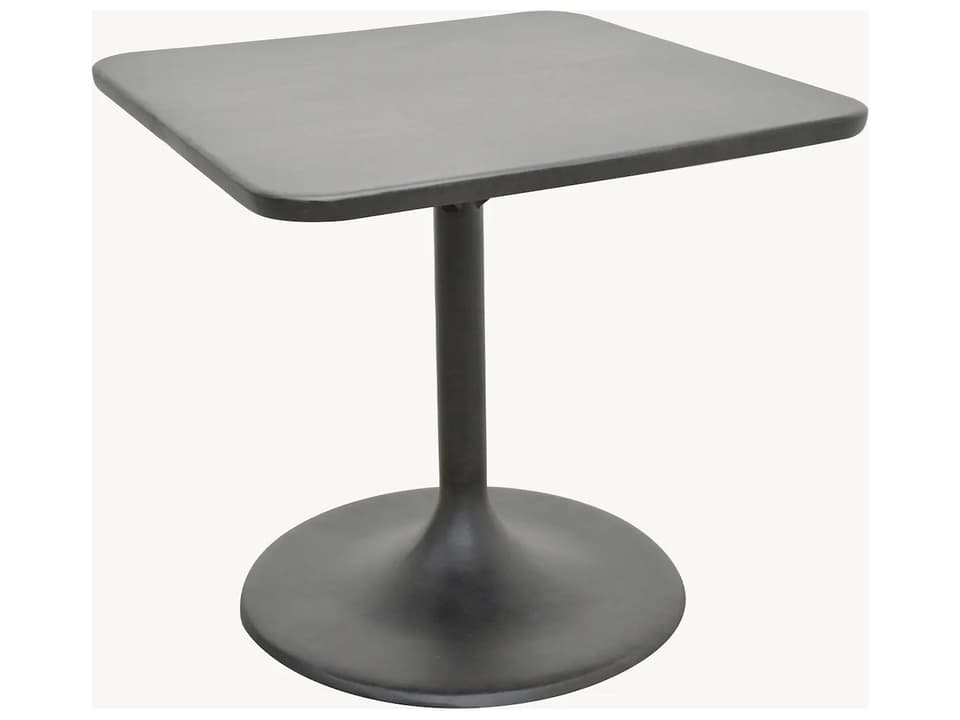 Tulip Square Cast Aluminum Counter Height Table