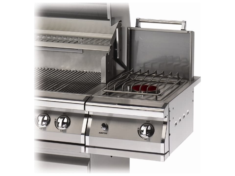 Legacy Natural Gas Stainless Steel Single Side Burner for Freestanding Grills