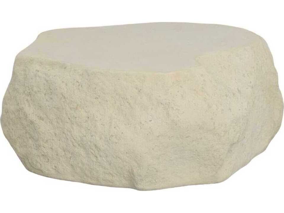 Quarry Small Coffee Table Organic Roman Stone
