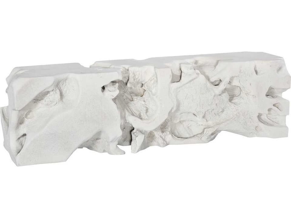 Freeform Bench Roman Stone Organic Modern