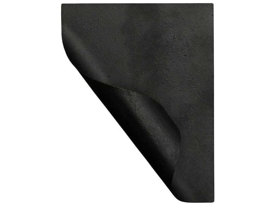 Pages Assorted Hand-Sculpted Metal Wall Tiles in Antique Black