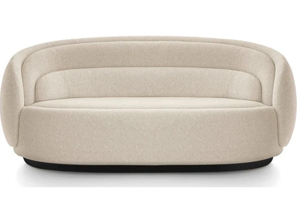 Peonia 3-Seat Standard Sofa in Beige Aries 02 by Cristina Celestino