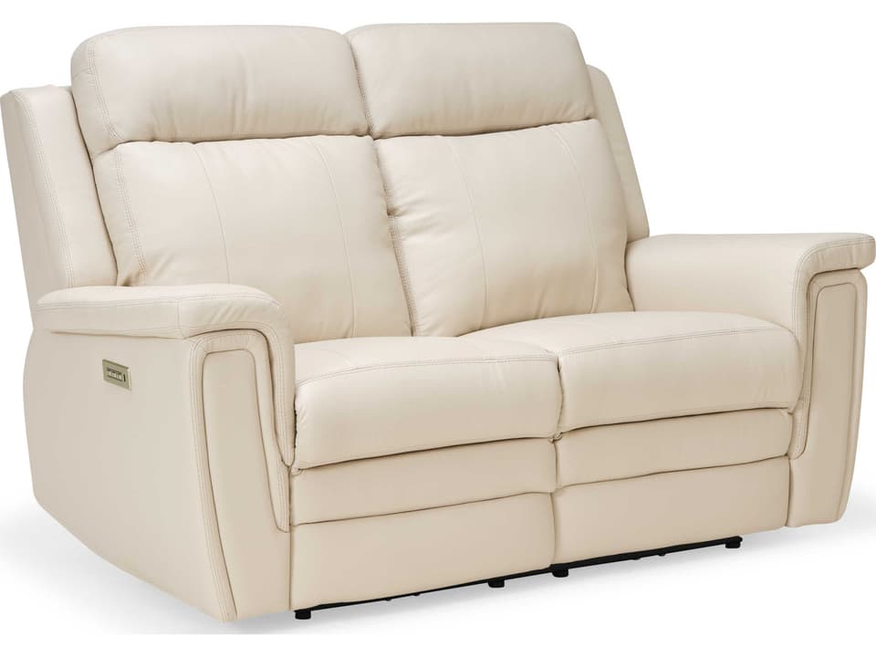 Asher Power Reclining Loveseat with Power Headrest
