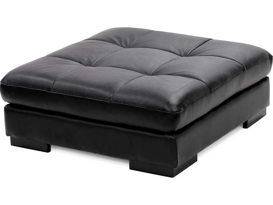 Miami Upholstered Ottoman with Customizable Upholstery