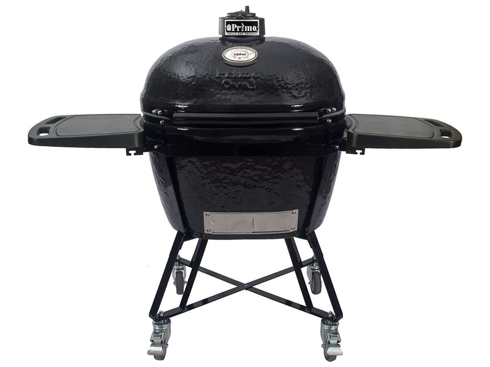 Gas & Charcoal On Cart Grill