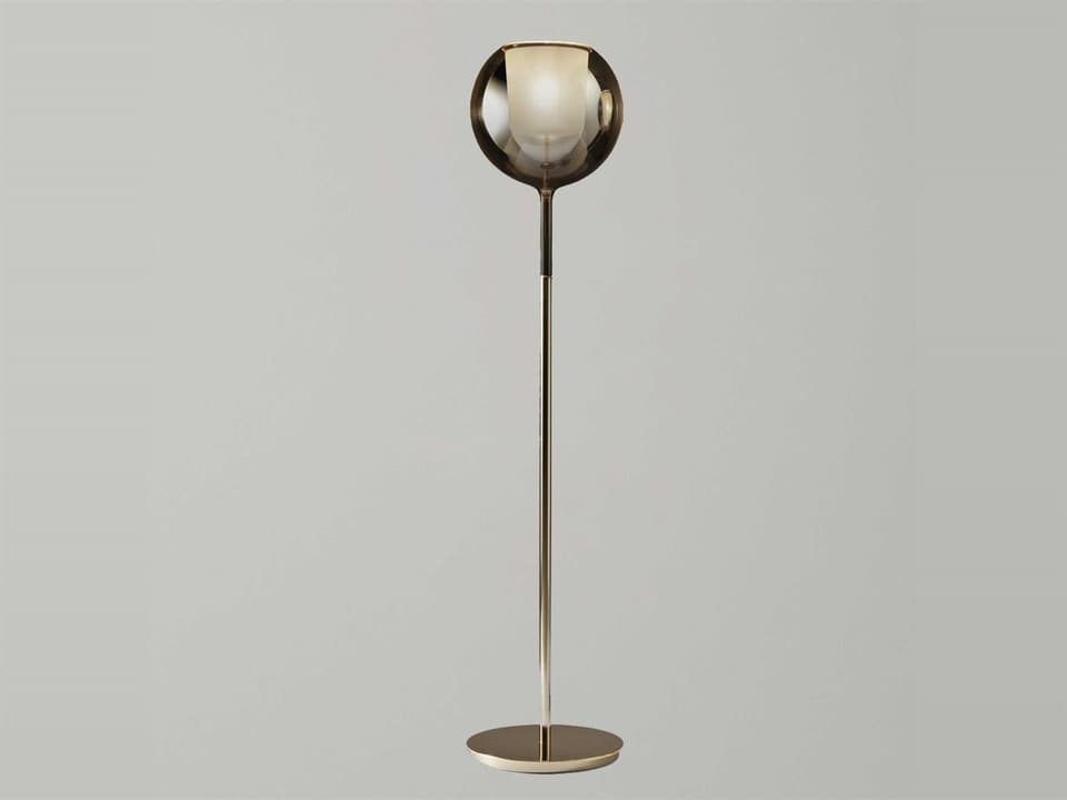 Penta Glo Chrome Transparent Floor Lamp | 0811-11-2401-DXBV