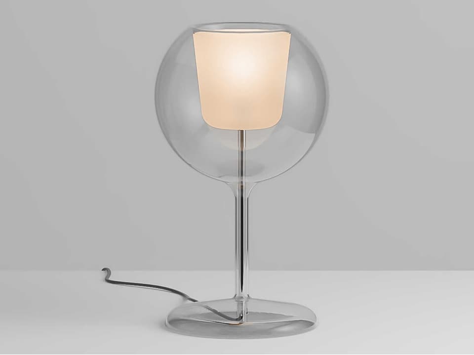 Penta Glo Chrome Transparent Floor Lamp | 0811-11-2401-DXBV