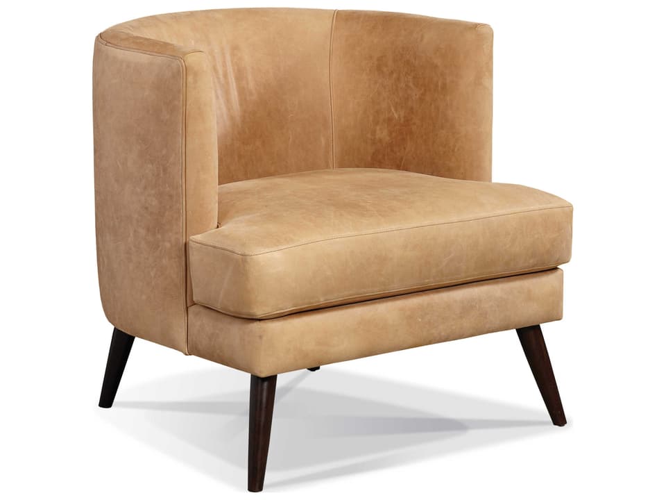 Christine Accent Chair with Upholstered Seat and Back
