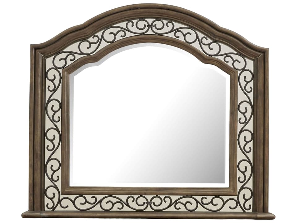 Durango Willadeene Brown Dresser Mirror Rectangular