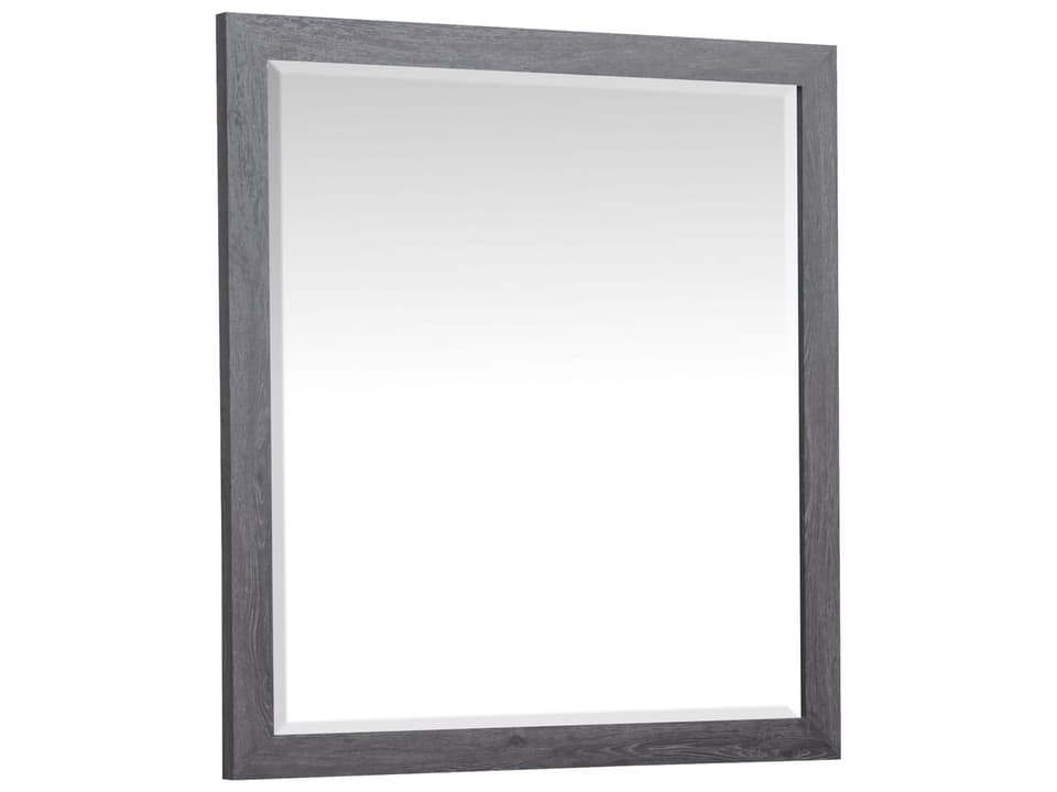 Merrifield Raisin Black Dresser Mirror Square