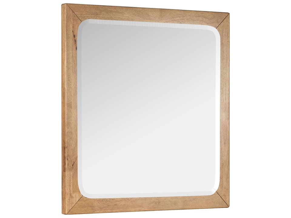 Davenport Rustic Caramel Dresser Mirror Square